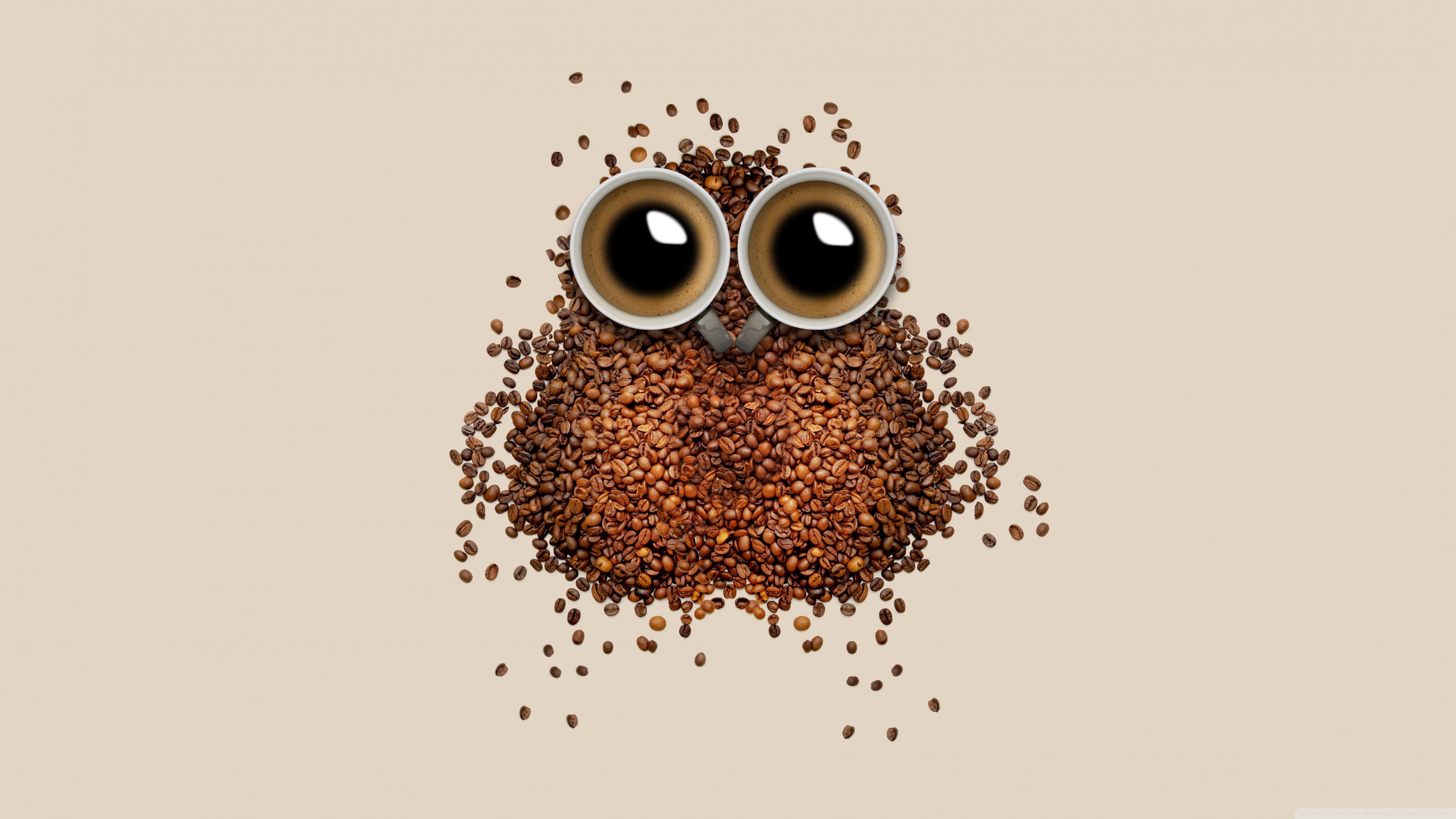 Coffee Art HD desktop wallpaper