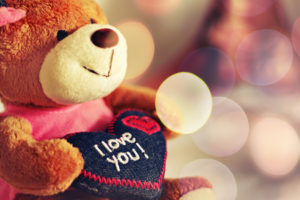 I Love You Teddy Bear Wallpapers
