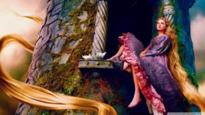 Taylor Swift As Rapunzel