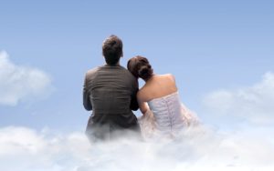 Couple Boy Girl Love Clouds 1920×1200