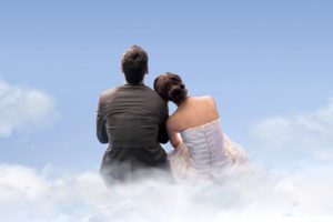 Couple Boy Girl Love Clouds 1920×1200