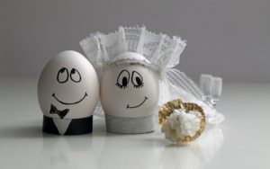 Eggs Wedding Easter Decoration Couple 2560×1600