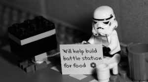 Help For A Stormtrooper HD wallpaper