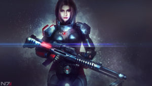 Mass Effect Alexandra Shepard 4K Wallpapers