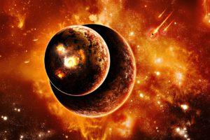 Planets Burning Wallpapers
