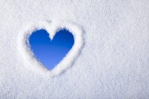 Snow Heart Wallpapers