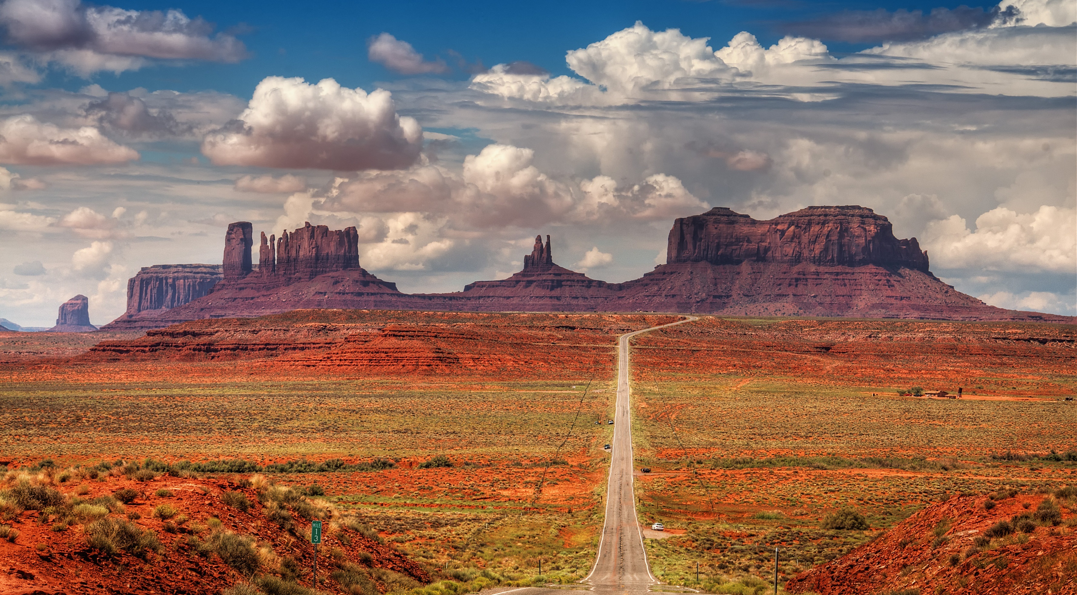 Spectacular Desert Landscape HD wallpaper