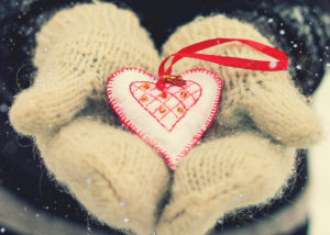Valentines day, Love, Heart, Mittens, Hands