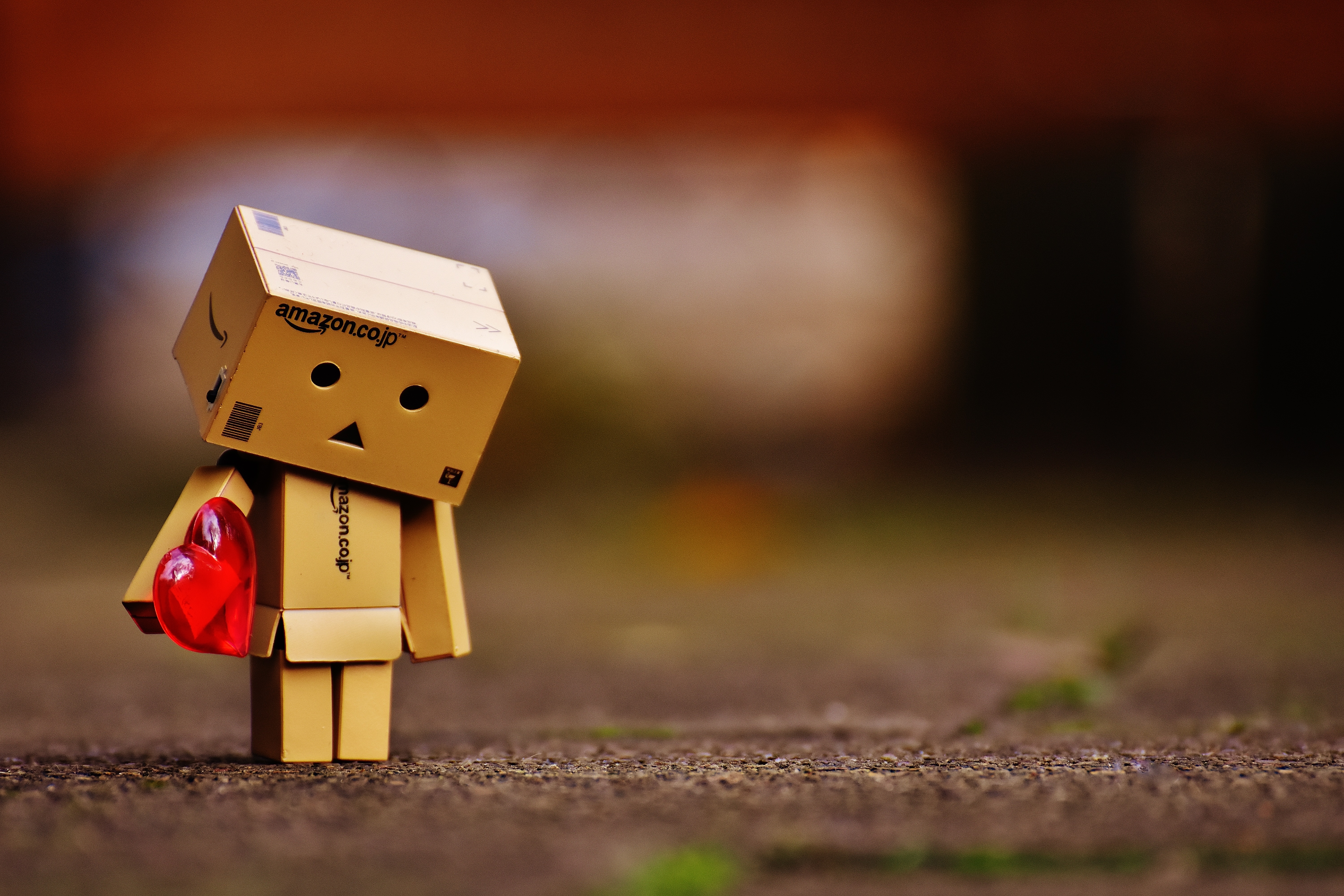 Danbo Cardboard robot Heart Love