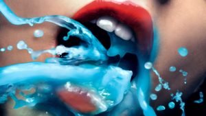 Girl Lips Liquid Blue Red Mac iMac 27