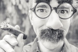Groucho Glasses Man