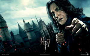 Harry potter and the deathly hallows Severus snape Alan rickman