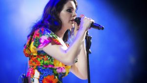Lana Del Rey Performing Coachella