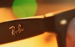 Ray ban Sunglasses Frame Lenses Glare Macro