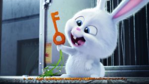 The secret life of pets 2016 Rabbit Snowball