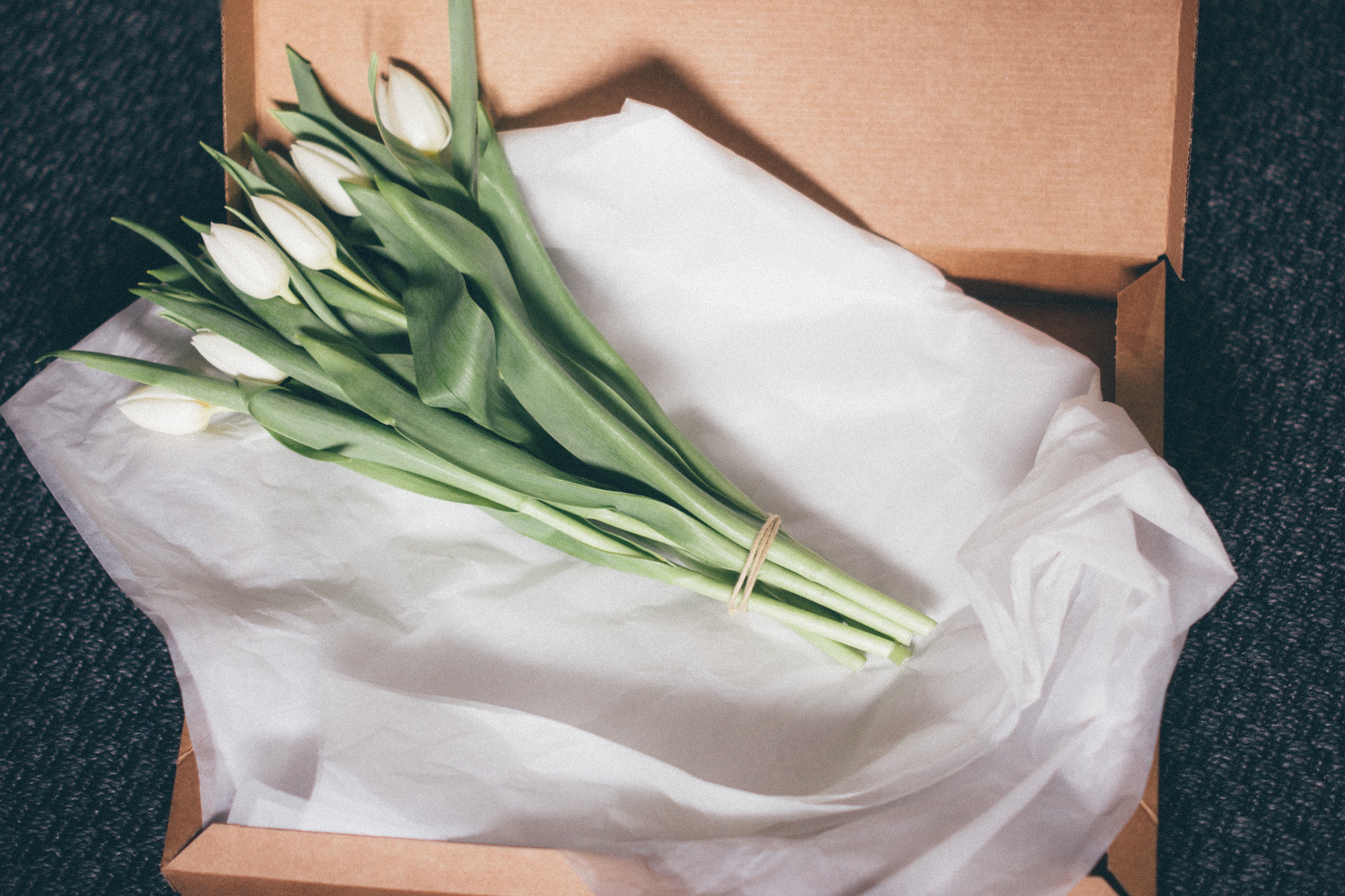 Tulips Bouquet Packing