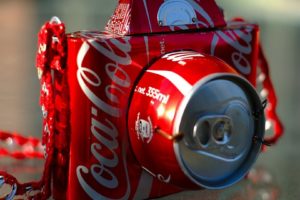 Coca-cola Drink Bank Metal Crafts Fantasy