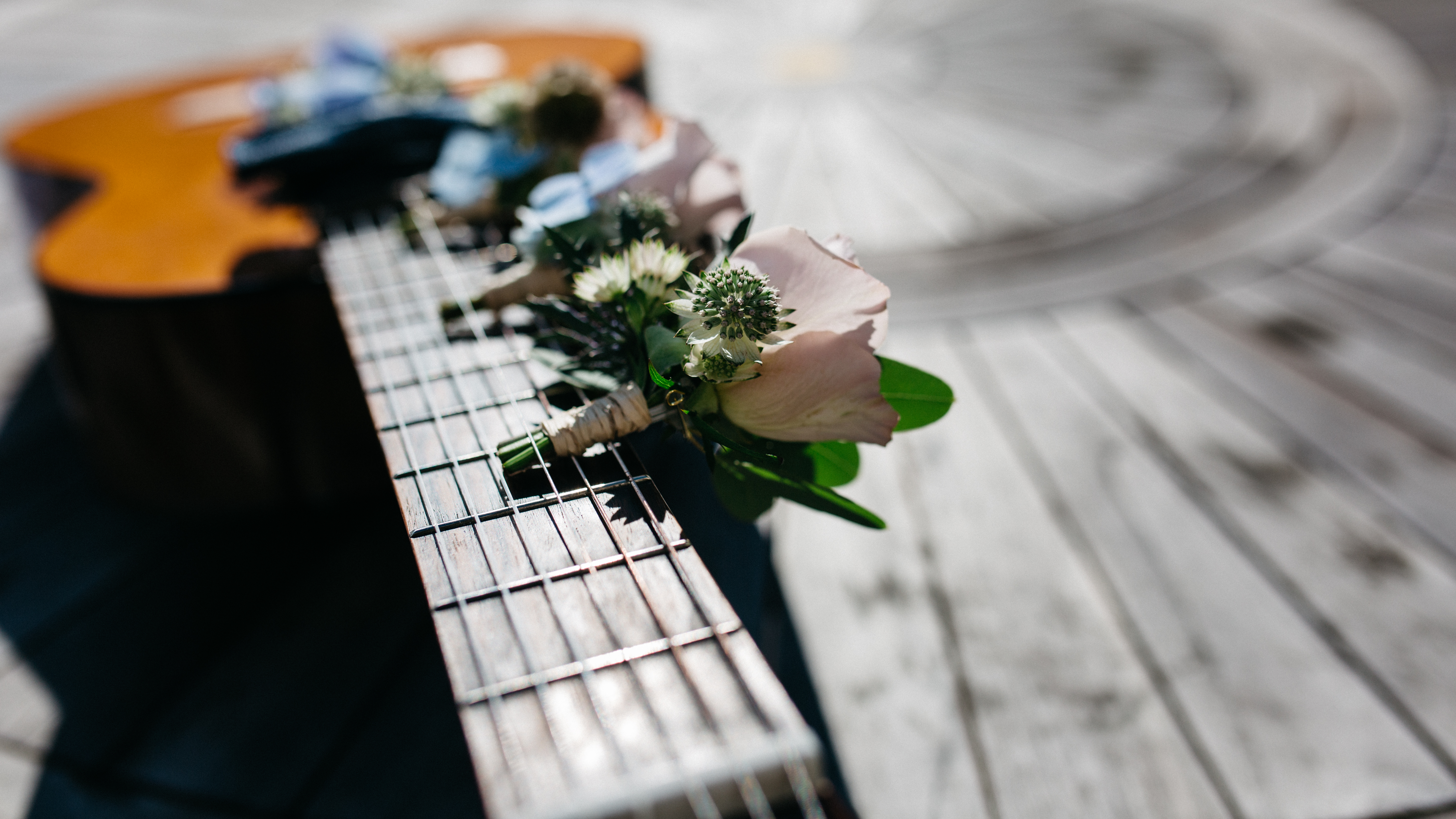 Guitar Bouquet Flowers