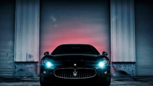 Maserati Lights Wall Car