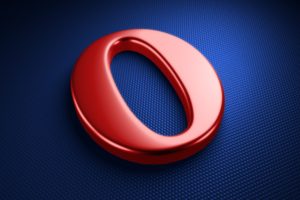 Opera Logo Red Letter Browser