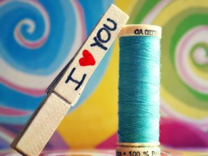 Thread Stick Label Multi-colored Love Recognition