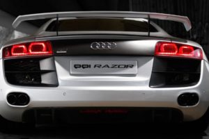 Audi R8 Luxury Car White Symbols Ride