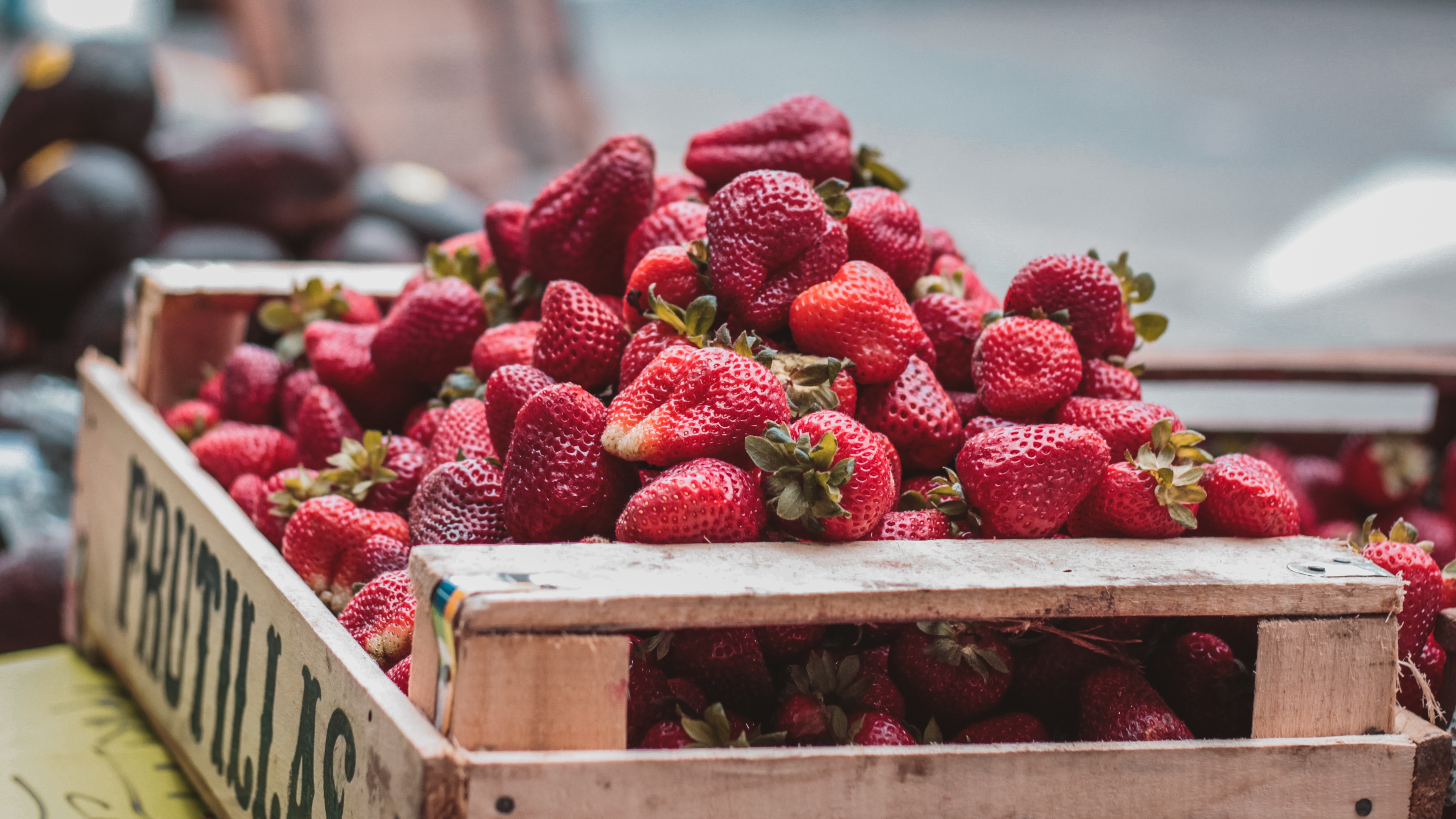Strawberries Berries Basket
