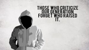 Those who criticize