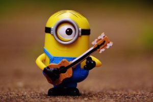 Minion With Guitar