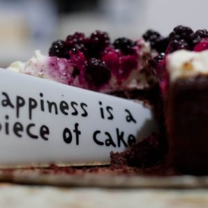 Happiness Is a Piece of Cake Close Up