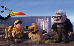 Russell Dug Carl Fredricksen in Pixar’s UP