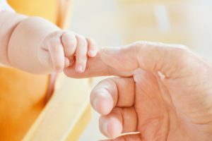 Baby hands Father Touch Relation