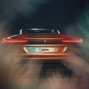 BMW Concept Z4 Rear view 2017 4k Automotive Cars