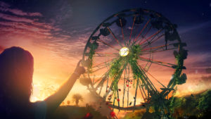 Ferris wheel Adventure HD Creative Graphics