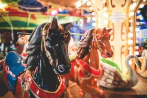 blur carnival carousel