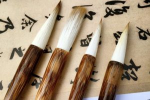 arts and crafts composition paint brushes