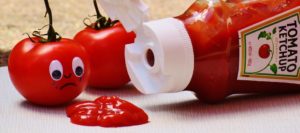 Tomato Crying on Tomato Ketchup