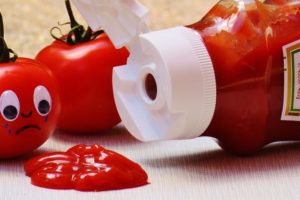 Tomato Crying on Tomato Ketchup