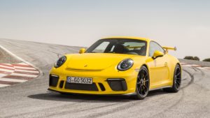 2018 Porsche 911 GT3 Racing Yellow