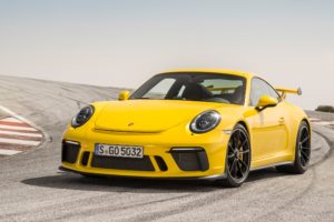 2018 Porsche 911 GT3 Racing Yellow Wallpapers