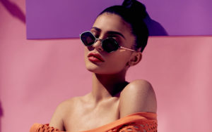 Kylie Jenner Purple Honey Sunglasses 4K