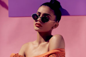 Kylie Jenner Purple Honey Sunglasses 4K Wallpapers