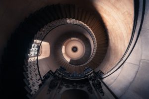 Tower Staircase 4K Wallpapers