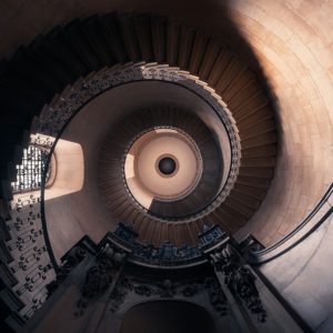 Tower Staircase 4K Wallpapers