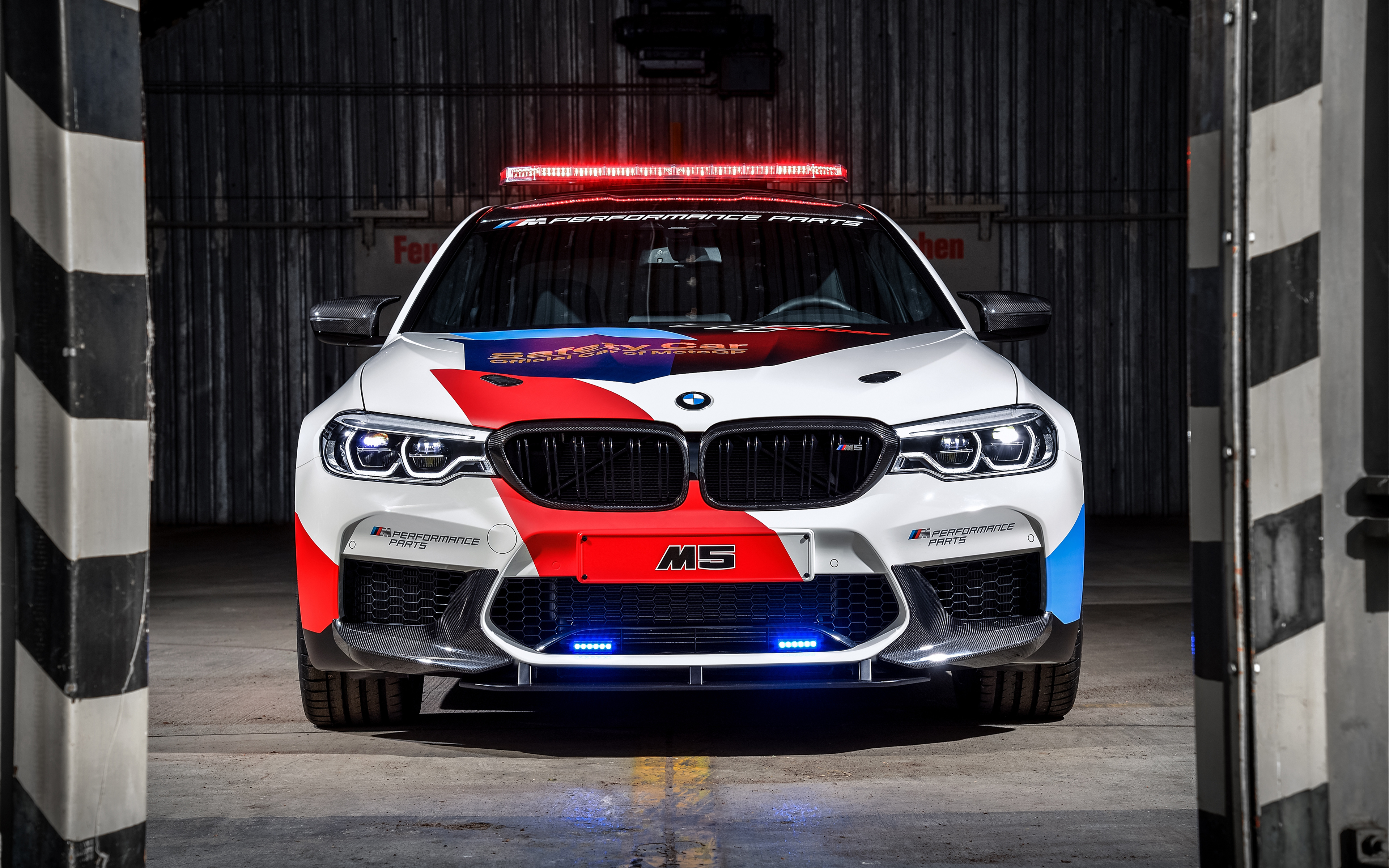 2018 BMW M5 MotoGP Safety Car 4K Wallpapers