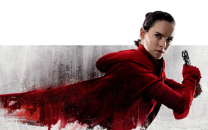 Daisy Ridley as Rey in Rey Star Wars The Last Jedi  4K