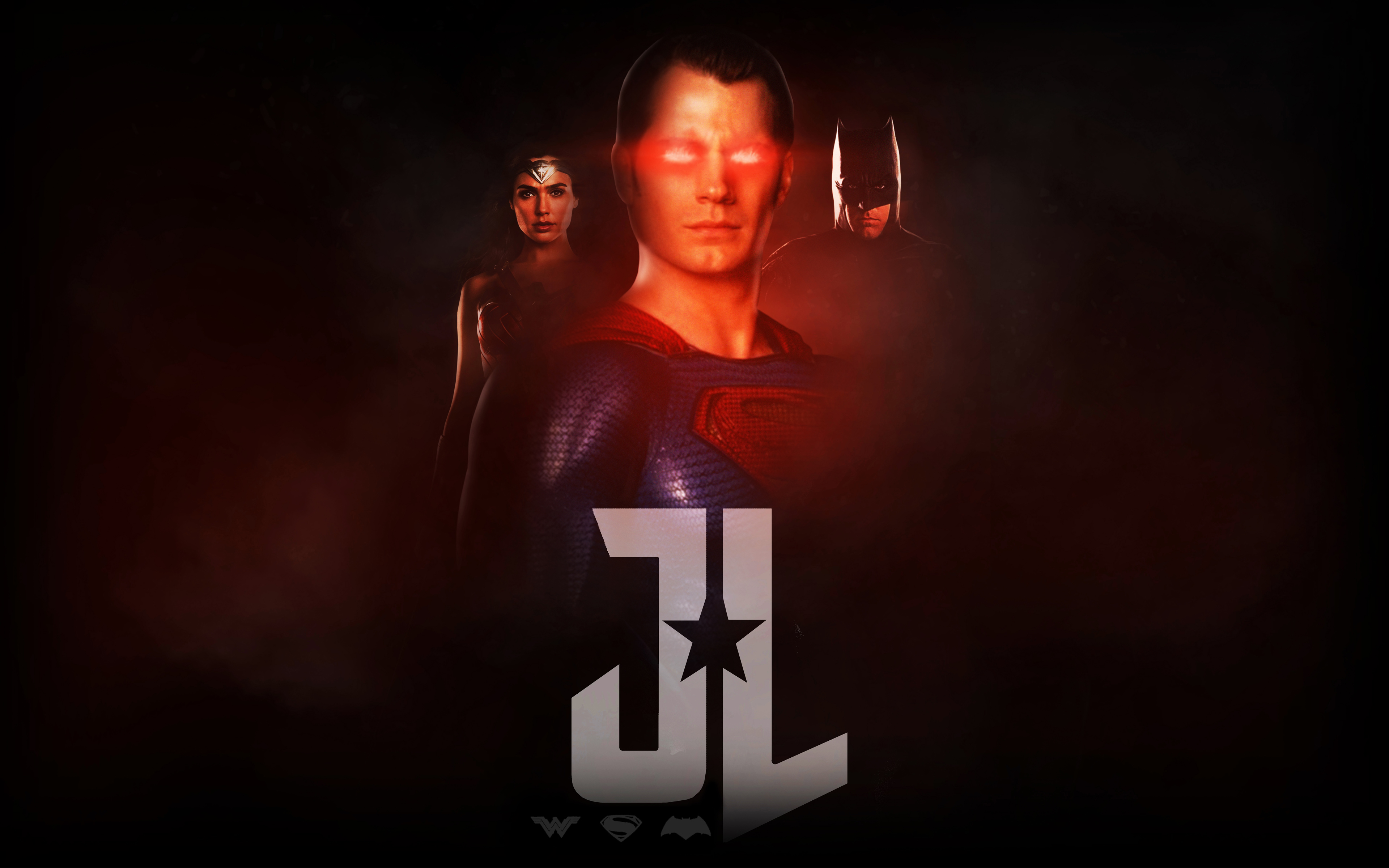 Justice League Wonder Woman Superman Batman 4K
