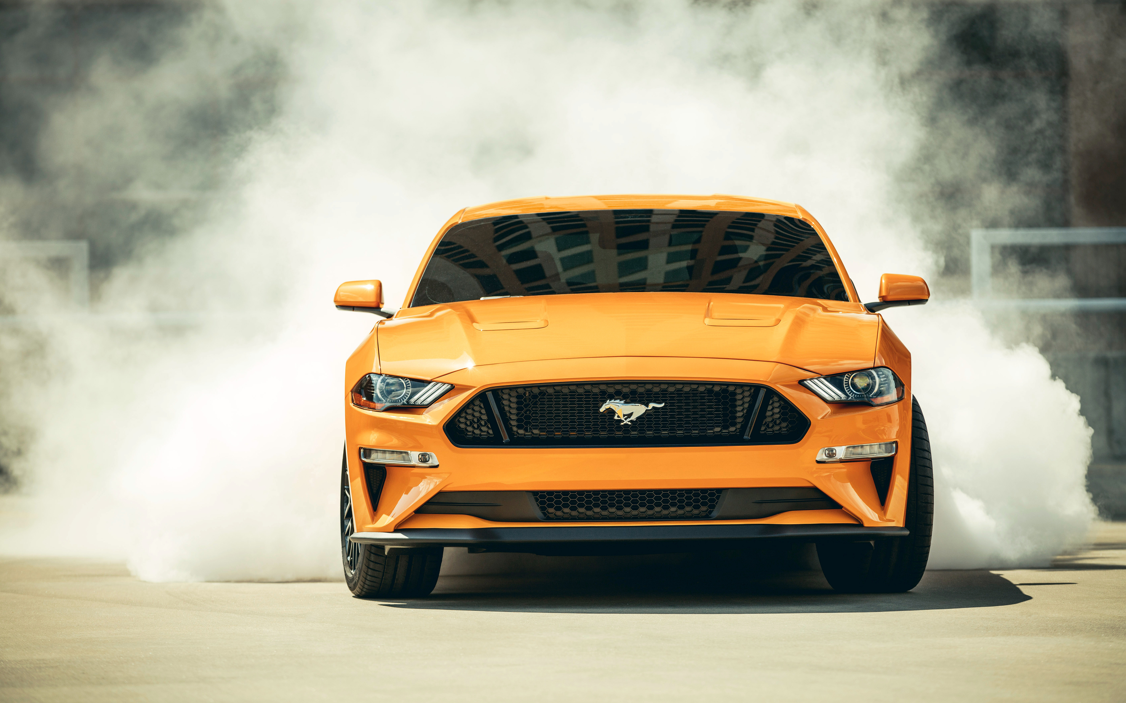 2018 Ford Mustang GT Fastback Sports Car 4K Wallpapers