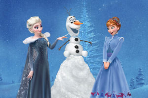Olafs Frozen Adventure Anna Elsa