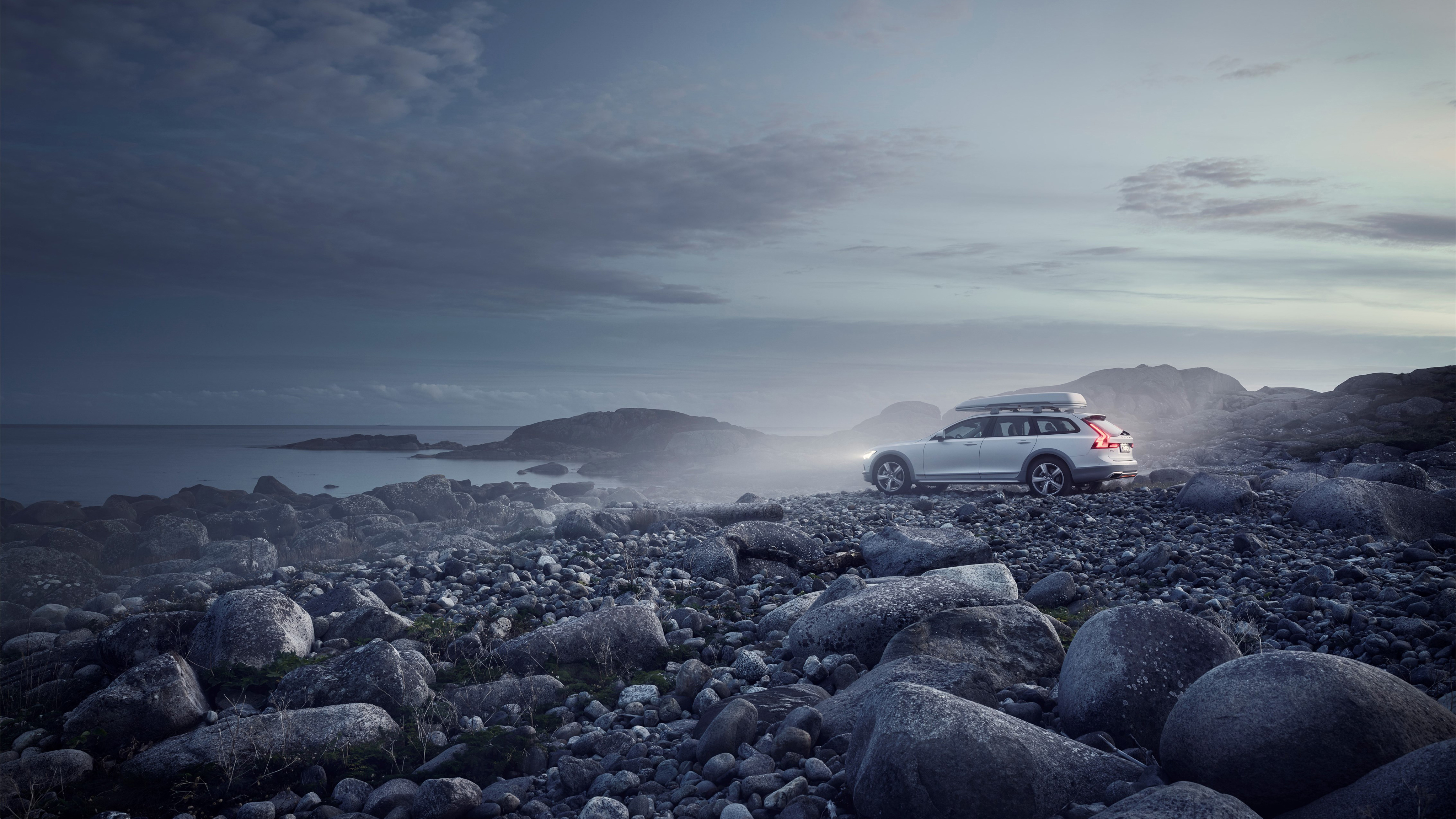 Volvo V90 T6 Cross Country Ocean Race Edition 4K Wallpapers